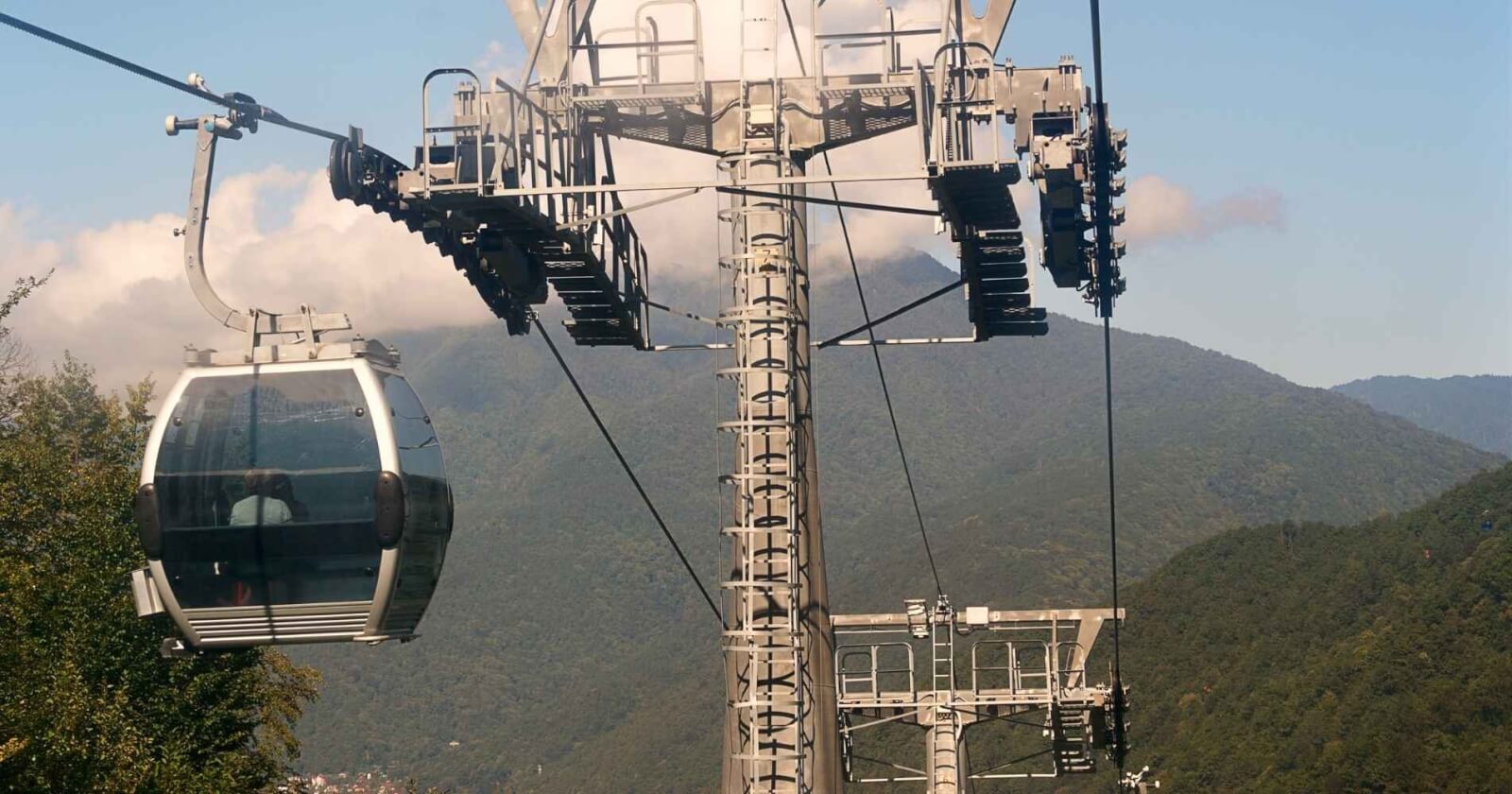 Harties harbour Cableway